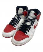 NIKEナイキ）の古着「AIR JORDAN 1 RETRO HIGH OG」｜ホワイト×レッド