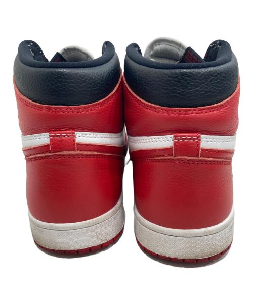 NIKE（ナイキ）NIKE (ナイキ) AIR JORDAN 1 RETRO HIGH OG ホワイト×レッド サイズ:29cmの古着・服飾アイテム