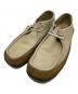 CLARKS ORIGINALS（クラークス オリジナルズ）の古着「WALLABEEシューズ」｜ベージュ