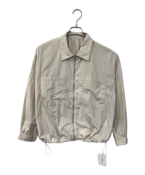 JOURNAL STANDARD relume（ジャーナルスタンダード レリューム）JOURNAL STANDARD relume (ジャーナルスタンダード レリューム) ストーンナイロンシャツブルゾン グレー サイズ:F 未使用品の古着・服飾アイテム
