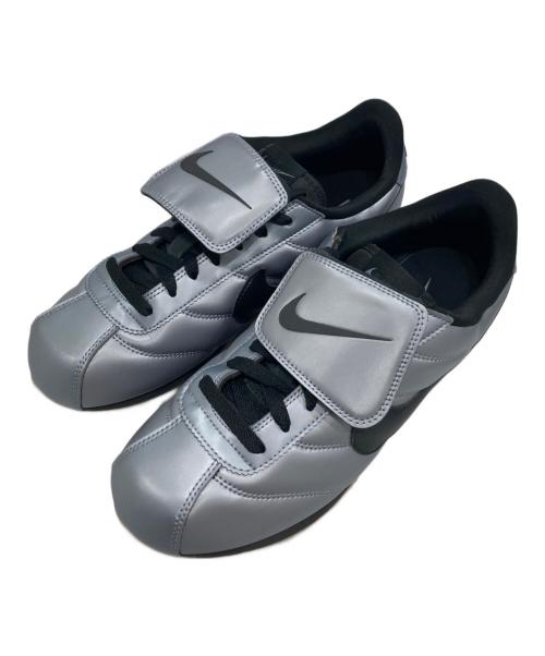 NIKE（ナイキ）NIKE (ナイキ) CORTEZ SE MTLC COOL GREY/BLACK-GUM DARK BROWN/コルテッツ SE メタリッククールグレー/ブラック-ガムダークブラウン グレー サイズ:SIZE 27cmの古着・服飾アイテム