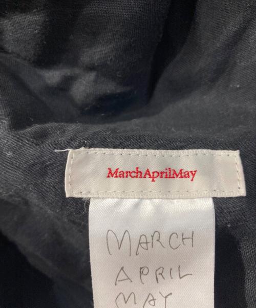 MARCH April May（マーチエイプリルメイ）MARCH April May (マーチエイプリルメイ) レーヌスウェット ブラック サイズ:不明の古着・服飾アイテム