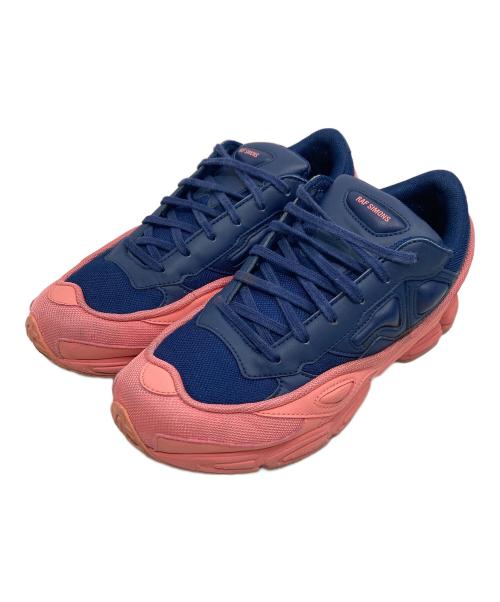 RAF SIMONS（ラフシモンズ）RAF SIMONS (ラフシモンズ) adidas (アディダス) Ozweego Tactile Rose ネイビー×ピンク サイズ:27㎝の古着・服飾アイテム