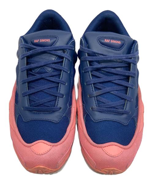 RAF SIMONS（ラフシモンズ）RAF SIMONS (ラフシモンズ) adidas (アディダス) Ozweego Tactile Rose ネイビー×ピンク サイズ:27㎝の古着・服飾アイテム