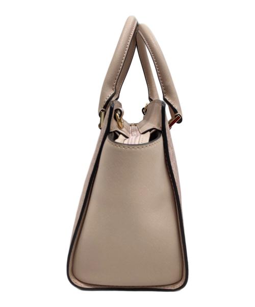 MICHAEL KORS（マイケル・コース）MICHAEL KORS (マイケル・コース) モノグラム2WAYショルダーバッグ ピンクの古着・服飾アイテム