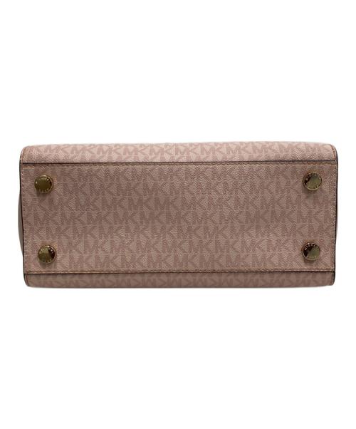 MICHAEL KORS（マイケル・コース）MICHAEL KORS (マイケル・コース) モノグラム2WAYショルダーバッグ ピンクの古着・服飾アイテム