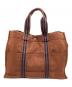 HERMES（エルメス）の古着「エールラインGM トートバッグ」｜ブラウン