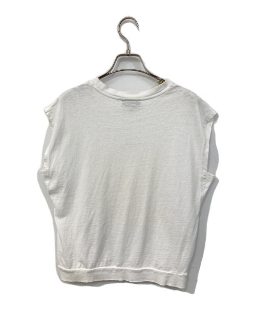 A.P.C.（アーペーセー）A.P.C. (アーペーセー) ノースリーブカットソー ホワイト サイズ:SIZE Sの古着・服飾アイテム