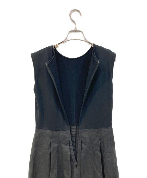 LE PHIL（ル フィル）LE PHIL (ル フィル) ノースリーブワンピース ブラック サイズ:SIZE Oの古着・服飾アイテム