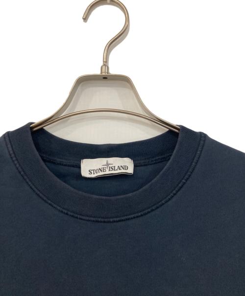 STONE ISLAND（ストーンアイランド）STONE ISLAND (ストーンアイランド) Crewneck スウェット ネイビー サイズ:SIZE Mの古着・服飾アイテム