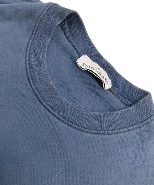 STONE ISLAND（ストーンアイランド）STONE ISLAND (ストーンアイランド) Crewneck スウェット ネイビー サイズ:SIZE Mの古着・服飾アイテム