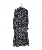 AMIRIアミリ）の古着「GIULIA DRAWSTRING SHIRT DRESS/ジュリア ドローストリング シャツドレス」｜ブラック
