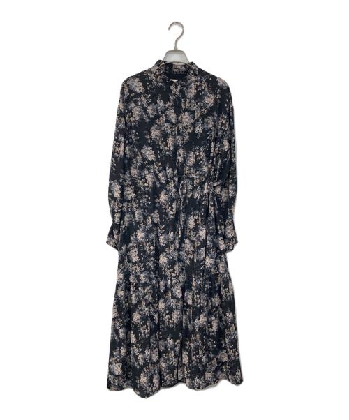 AMIRI（アミリ）AMIRI (アミリ) GIULIA DRAWSTRING SHIRT DRESS/ジュリア ドローストリング シャツドレス ブラック サイズ:SIZE Freeの古着・服飾アイテム