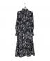 AMIRI（アミリ）の古着「GIULIA DRAWSTRING SHIRT DRESS/ジュリア ドローストリング シャツドレス」｜ブラック