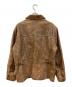 RRL (ダブルアールエル) シアリングカラーカーコート レザージャケット ブラウン サイズ:SIZE L：120000円