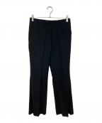 LAD MUSICIANラッドミュージシャン）の古着「SLIM FLARE SLACKS/スリム フレア スラックス」｜ブラック