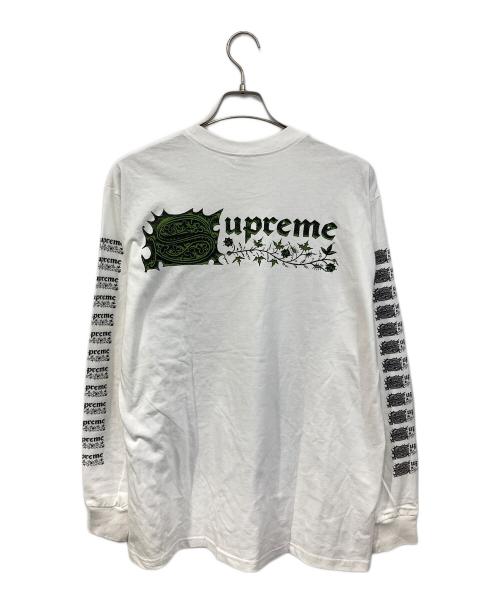 SUPREME（シュプリーム）Supreme (シュプリーム) Saint Sebastian L/S Tee/セイント セバスチャン ロングスリーブ ティー ホワイト サイズ:SIZE Lの古着・服飾アイテム