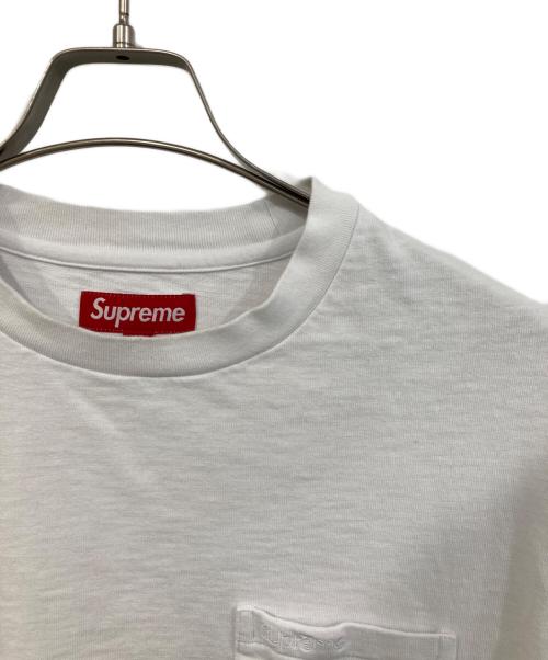 SUPREME（シュプリーム）SUPREME (シュプリーム) Pocket Tee ホワイト サイズ:SIZE Mの古着・服飾アイテム