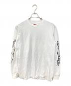 SUPREMEシュプリーム）の古着「Eagle L/S Tee/イーグルロングスリーブティー」｜ホワイト
