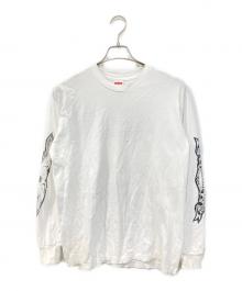 SUPREME（シュプリーム）の古着「Eagle L/S Tee/イーグルロングスリーブティー」｜ホワイト