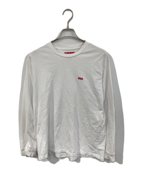 SUPREME（シュプリーム）SUPREME (シュプリーム) small box logo L/S Tee ホワイト サイズ:SIZE Mの古着・服飾アイテム