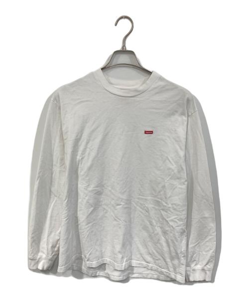 SUPREME（シュプリーム）SUPREME (シュプリーム) small box logo L/S Tee ホワイト サイズ:SIZE Mの古着・服飾アイテム