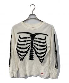 SUPREME×Hanes（シュプリーム×ヘインズ）の古着「Bones Thermal Crew White」｜ホワイト