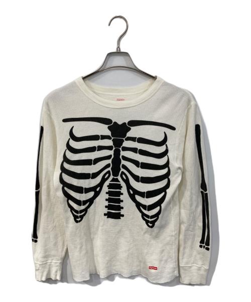 SUPREME（シュプリーム）SUPREME (シュプリーム) Hanes (ヘインズ) Bones Thermal Crew White ホワイト サイズ:SIZE Mの古着・服飾アイテム