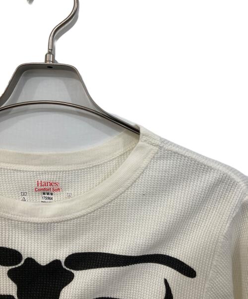 SUPREME（シュプリーム）SUPREME (シュプリーム) Hanes (ヘインズ) Bones Thermal Crew White ホワイト サイズ:SIZE Mの古着・服飾アイテム