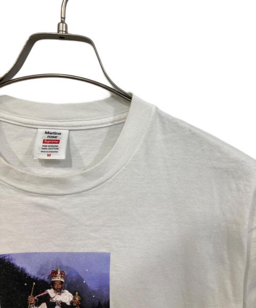 SUPREME（シュプリーム）SUPREME (シュプリーム) MARTINE ROSE (マーティン・ローズ) Martine Rose Lee Scratch Perry Tee ホワイト サイズ:SIZE Mの古着・服飾アイテム