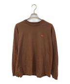 SUPREMEシュプリーム）の古着「small box logo I/S tee」｜ブラウン