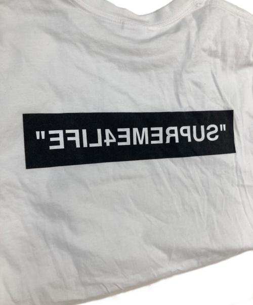 SUPREME（シュプリーム）SUPREME (シュプリーム) ４ life tee ホワイト サイズ:SIZE Lの古着・服飾アイテム