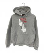 SUPREMEシュプリーム）の古着「Anti You Hooded Sweatshirt」｜グレー