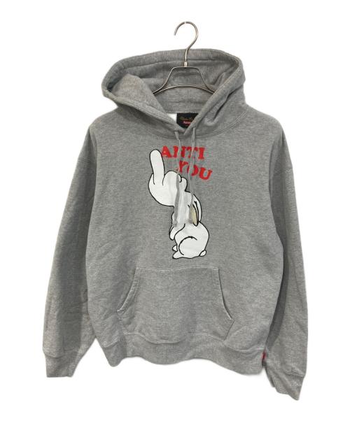 SUPREME（シュプリーム）SUPREME (シュプリーム) Anti You Hooded Sweatshirt グレー サイズ:SIZE Mの古着・服飾アイテム
