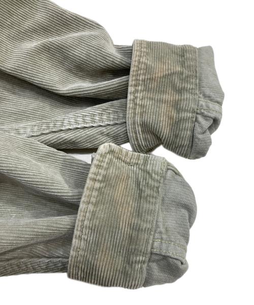 SUPREME（シュプリーム）SUPREME (シュプリーム) Washed Corduroy Zip Up Shirt/ウォッシュド コーデュロイ ジップ アップ シャツ ベージュ サイズ:SIZE Mの古着・服飾アイテム
