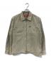 SUPREME（シュプリーム）の古着「Washed Corduroy Zip Up Shirt/ウォッシュド コーデュロイ ジップ アップ シャツ」｜ベージュ