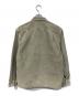 SUPREME (シュプリーム) Washed Corduroy Zip Up Shirt/ウォッシュド コーデュロイ ジップ アップ シャツ ベージュ サイズ:SIZE M：16000円