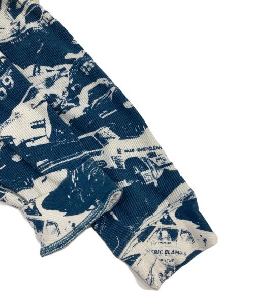 Hysteric Glamour（ヒステリックグラマー）Hysteric Glamour (ヒステリックグラマー) SUPREME (シュプリーム) Cars Themal スカイブルー サイズ:Ｍの古着・服飾アイテム