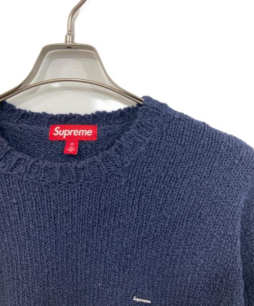 SUPREME（シュプリーム）SUPREME (シュプリーム) Boucle Small Box Sweater ネイビー サイズ:SIZE Mの古着・服飾アイテム
