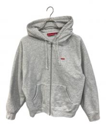 SUPREME（シュプリーム）の古着「Small Box Zip Hooded」｜グレー