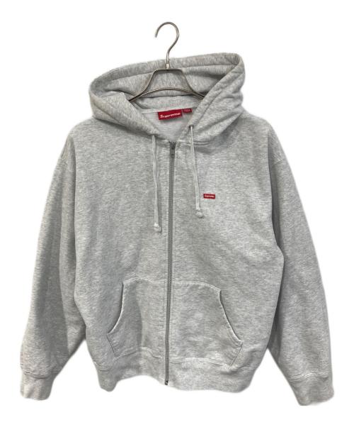 SUPREME（シュプリーム）SUPREME (シュプリーム) Small Box Zip Hooded グレー サイズ:SIZE Mの古着・服飾アイテム