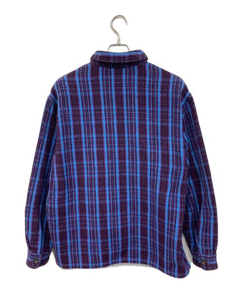 SUPREME（シュプリーム）SUPREME (シュプリーム) Heavy Flannel Shirt パープル サイズ:SIZE Mの古着・服飾アイテム