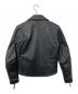 FREEDOM (フリーダム) ダブルライダースジャケット ブラック サイズ:SIZE 34：10000円