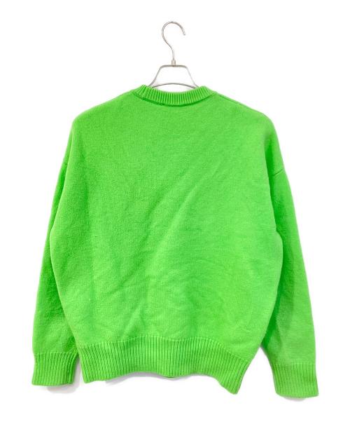 AMI PARIS（アミ パリス）AMI PARIS (アミ パリス) ニット グリーン サイズ:SIZE Freeの古着・服飾アイテム