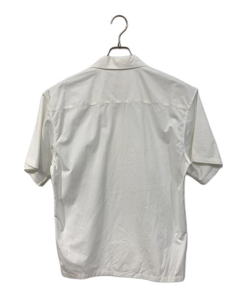 matereal（マテリアル）matereal (マテリアル) オープンカラーシャツ ホワイト サイズ:SIZE Mの古着・服飾アイテム