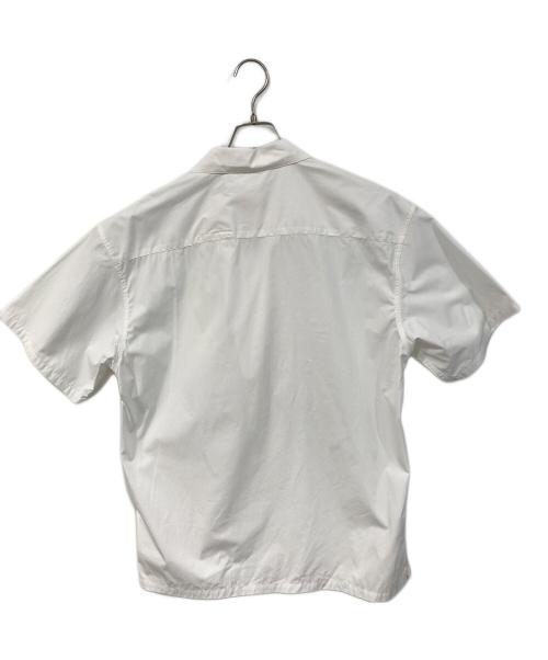 matereal（マテリアル）matereal (マテリアル) オープンカラーシャツ ホワイト サイズ:SIZE Lの古着・服飾アイテム