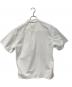 matereal (マテリアル) オープンカラーシャツ ホワイト サイズ:SIZE L：4000円