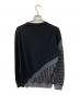 FENDI (フェンディ) FFズッカ柄ウールニット ブラック サイズ:52：30000円