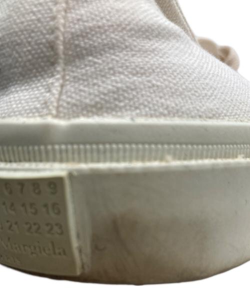 Maison Margiela（メゾンマルジェラ）Maison Margiela (メゾンマルジェラ) Destroy processing TABI SNEAKERS ホワイト サイズ:42の古着・服飾アイテム