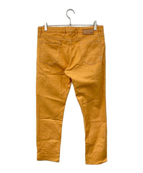 PT05（ピーティーゼロチンクエ）PT05 (ピーティーゼロチンクエ) ストレートパンツ イエロー サイズ:SIZE 35の古着・服飾アイテム